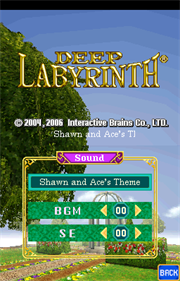 Deep Labyrinth - Screenshot - Game Title Image