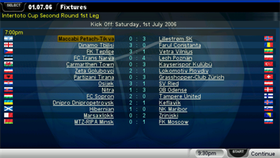 Championship Manager 2007 - Screenshot - Gameplay Image