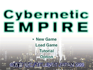 Cybernetic Empire - Screenshot - Game Title Image