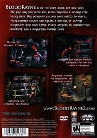 BloodRayne 2 - Box - Back Image