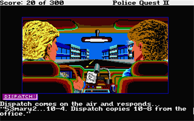 Police Quest 2: The Vengeance - Screenshot - Gameplay Image