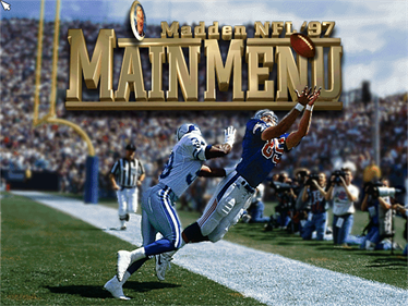 Madden NFL '97 - Screenshot - Game Title Image