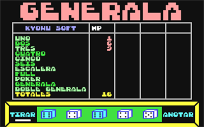 Generala - Screenshot - Gameplay Image