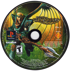 The Legend of Dragoon - Disc Image