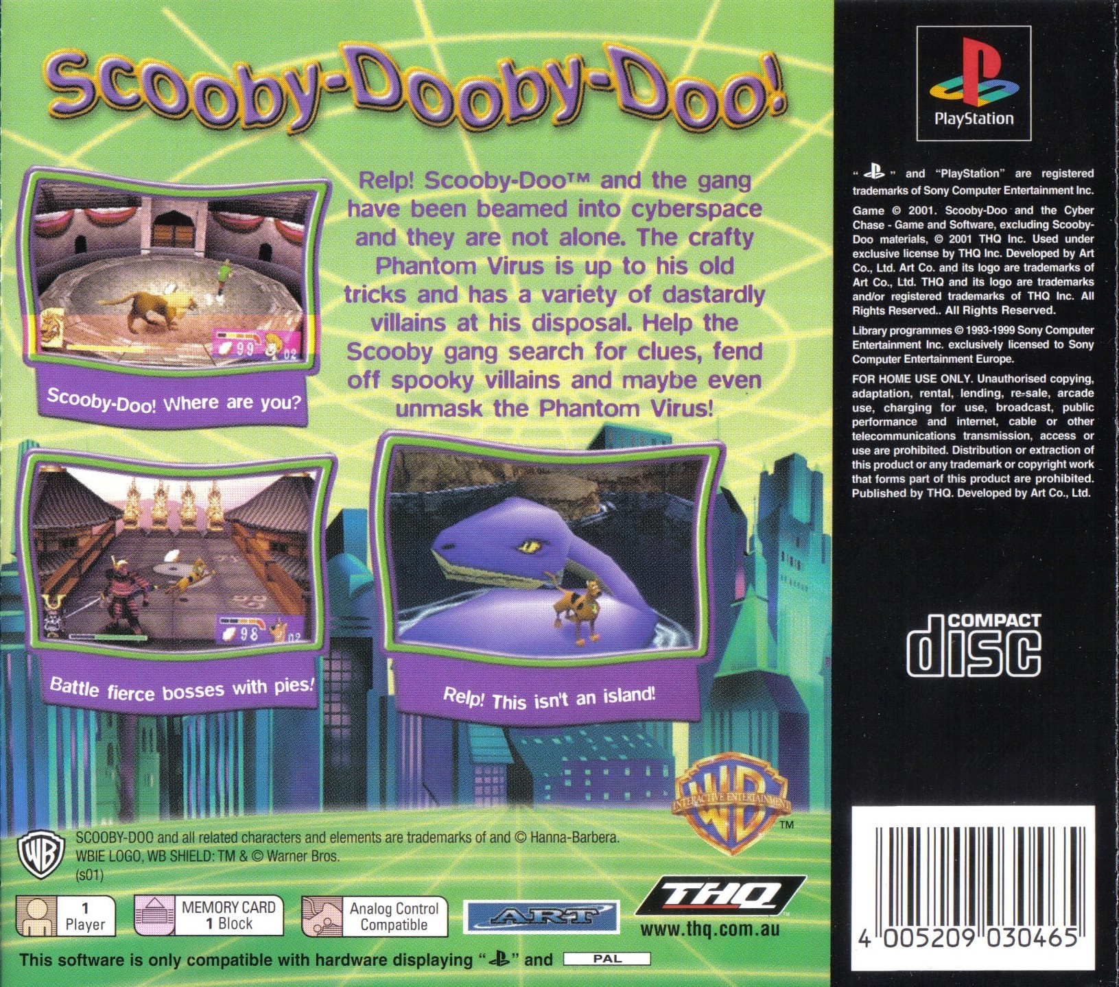 scooby doo and the cyber chase playstation