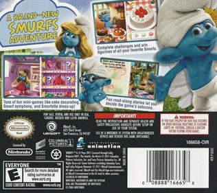 The Smurfs - Box - Back Image