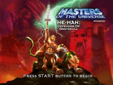 Masters of the Universe: He-Man: Defender of Grayskull - Screenshot - Game Title Image