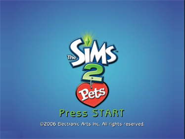 The Sims 2: Pets - Screenshot - Game Title Image