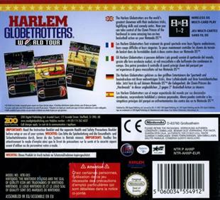 Harlem Globetrotters: World Tour - Box - Back Image