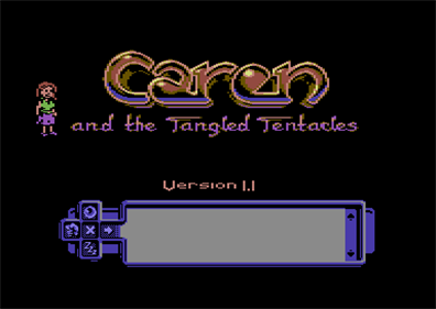 Caren and the Tangled Tentacles - Screenshot - Game Title Image
