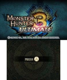 Monster Hunter 3: Ultimate - Screenshot - Game Title Image