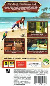 The Sims 2: Castaway - Box - Back Image