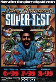 Daley Thompson's Super-Test - Advertisement Flyer - Front Image
