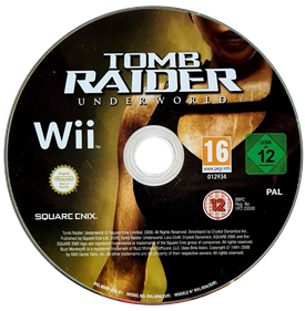 Tomb Raider: Underworld - Disc Image