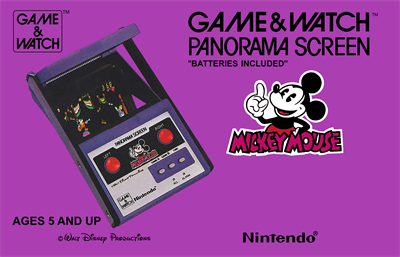 Mickey Mouse (Panorama Screen)  - Box - Front - Reconstructed Image