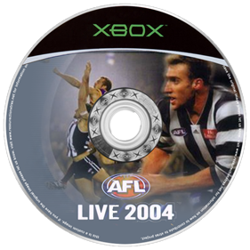 AFL Live 2004 - Fanart - Disc