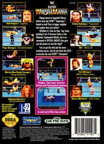 WWF Super WrestleMania - Box - Back Image