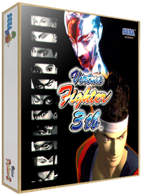 Virtua Fighter 3tb: Team Battle - Box - 3D Image