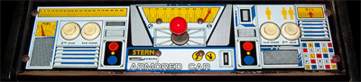 Armored Car - Arcade - Control Panel Image