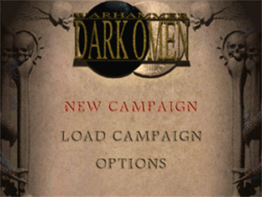 Warhammer: Dark Omen - Screenshot - Game Title Image