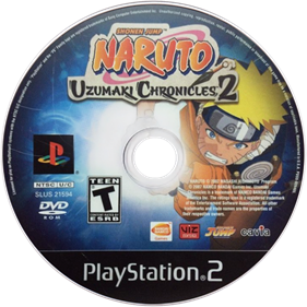 Naruto: Uzumaki Chronicles 2 - Disc Image