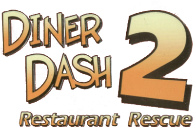 Diner Dash 2: Restaurant Rescue - Clear Logo Image