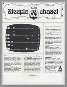 Steeplechase - Advertisement Flyer - Back Image