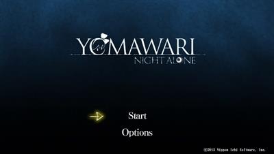 Yomawari: Night Alone - Screenshot - Game Title Image