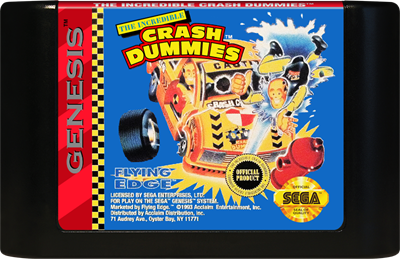 The Incredible Crash Dummies - Cart - Front