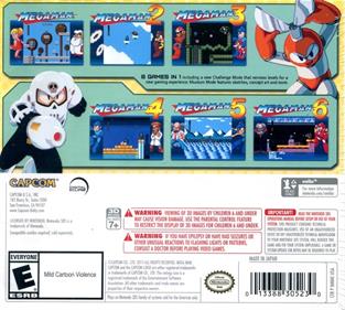 Mega Man Legacy Collection - Box - Back Image