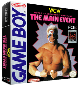 WCW: World Championship Wrestling: The Main Event - Box - 3D Image