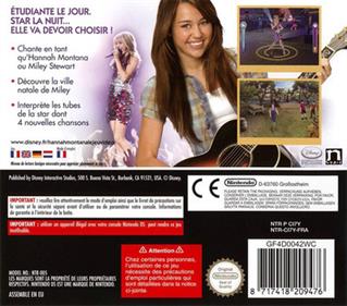 Hannah Montana: The Movie - Box - Back Image