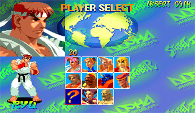 Street Fighter Alpha - Screenshot - Game Select Image