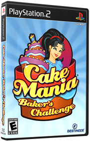 Cake Mania: Baker's Challenge - Box - 3D Image