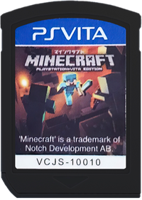 Minecraft: Playstation Vita Edition - Fanart - Cart - Front Image