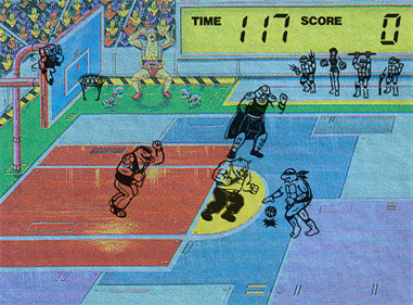 Teenage Mutant Ninja Turtles: Basketball - Screenshot - Gameplay Image