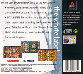 Bomberman Party Edition - Box - Back Image