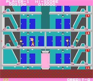 Elevator Action - Screenshot - Gameplay Image