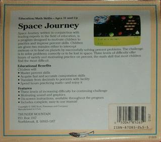 Space Journey - Box - Back Image