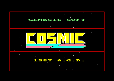 Comic Galactica - Screenshot - Game Title Image