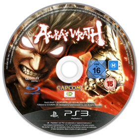 Asura's Wrath - Disc Image