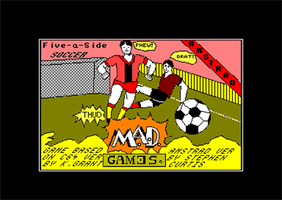 Five-a-Side Soccer - Screenshot - Game Title Image
