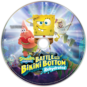 SpongeBob SquarePants: Battle for Bikini Bottom: Rehydrated - Fanart - Disc Image