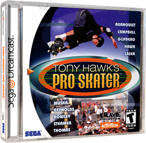 Tony Hawk's Pro Skater - Box - 3D Image