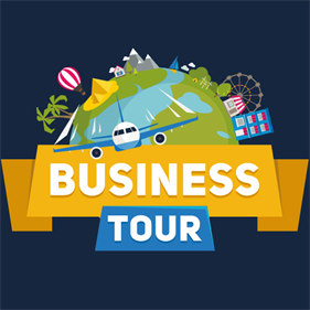 Business Tour: Online Multiplayer Board Game - Box - Front Image