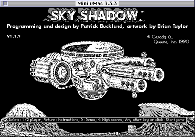 Sky Shadow - Screenshot - Game Title Image