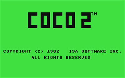 Coco II - Screenshot - Game Title Image