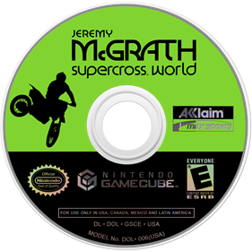 Jeremy McGrath Supercross World - Disc Image