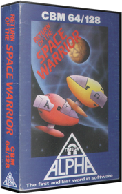 Return of the Space Warrior - Box - 3D Image