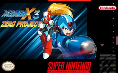 Mega Man X3: Zero Project - Box - Front Image